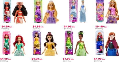 kohls black friday disney princess dolls