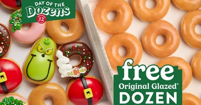 Krispy Kreme Day of the Dozens