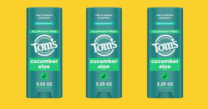 Social Toms of Maine Cucumber Aloe Deodorant