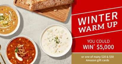 Campbells Winter Warm Up Consumer Instant Win