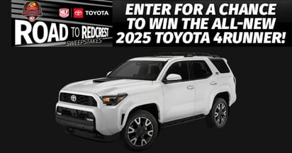 MLF Toyota Road to Redcrest Sweepstakes