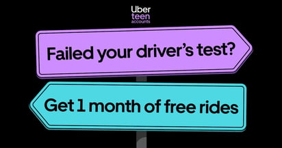 Uber Teen Free Month of Rides