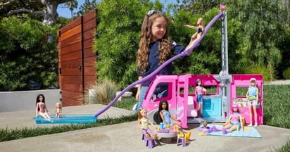 Barbie Doll DreamCamper Playset at Walmart