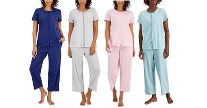 Charter Club Womens Cotton Pajamas at Macys