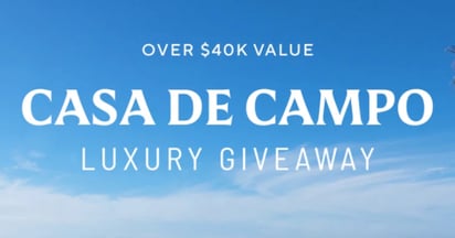 Casa De Campo Luxury Sweepstakes