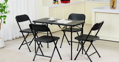 Mainstays Adjustable Folding Table at walmart