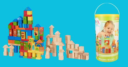 Wood Building Blocks at walmart