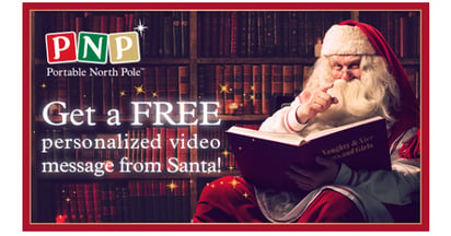 Portable North Pole Message from Santa