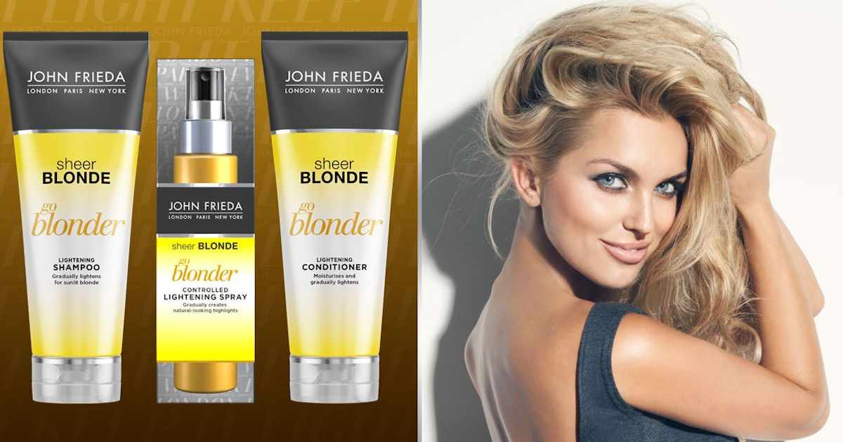 Go blonde отзывы. Spray go blonder on roots.