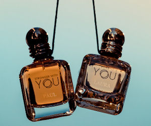 armani for her and him
