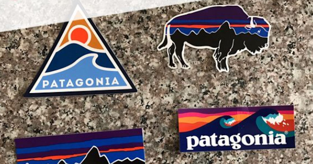 Free Patagonia Stickers Free Product Samples
