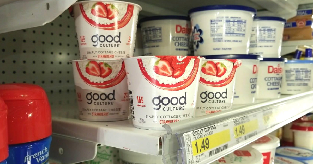 Good Culture Cottage Cheese Only 0 62 At Target Daily Deals