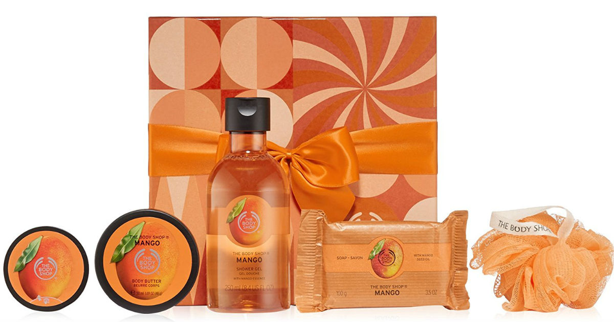 $5.26 (Reg. $20) The Body Shop Mango Gift Set