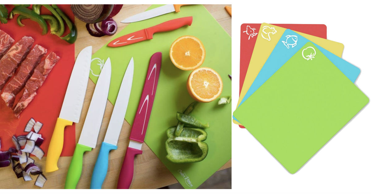 Cooler Kitchen Cutting Mats 4-Pk ONLY $6.24 (Reg $15) at Amazon