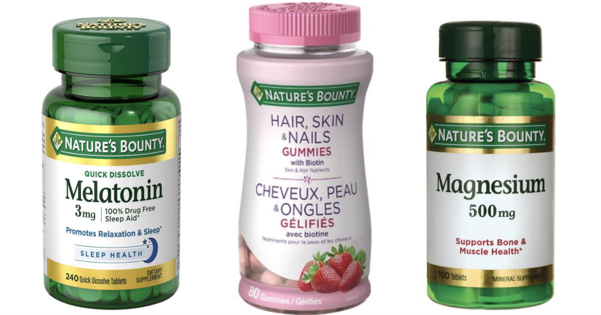 Nature s Bounty $1 50 Off Any Product Coupon Coupons