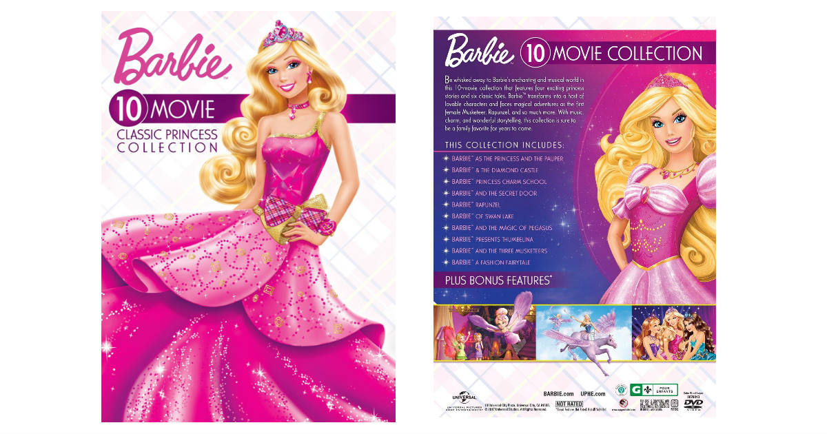 barbie 10 movie collection