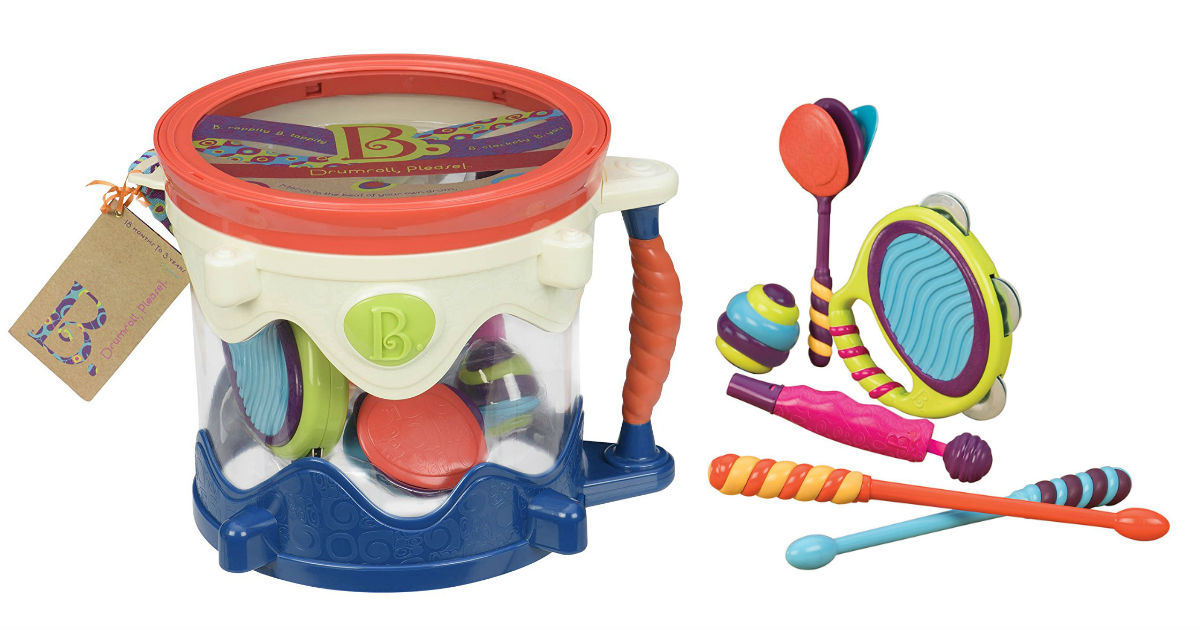 B. Drumroll Toy Drum Set ONLY $16.47 (Reg. $36) - Daily Deals & Coupons