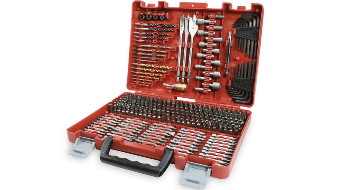 Craftsman Speed-Lok Drill Bit Accessory Kit 300-Pc ONLY $22.49 (Reg $60)