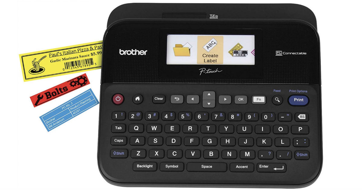 Brother P-Touch Label Maker ONLY $59.99 Shipped (Reg $100)