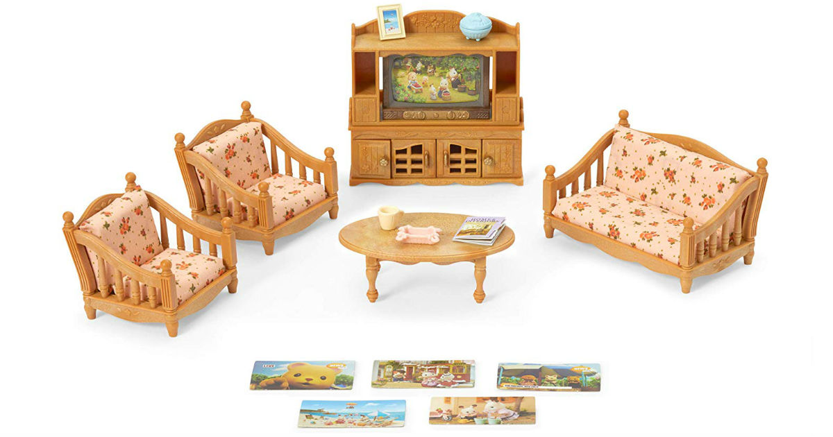 Calico Critters Comfy Living Room Set ONLY $10.59 (Reg. $20)