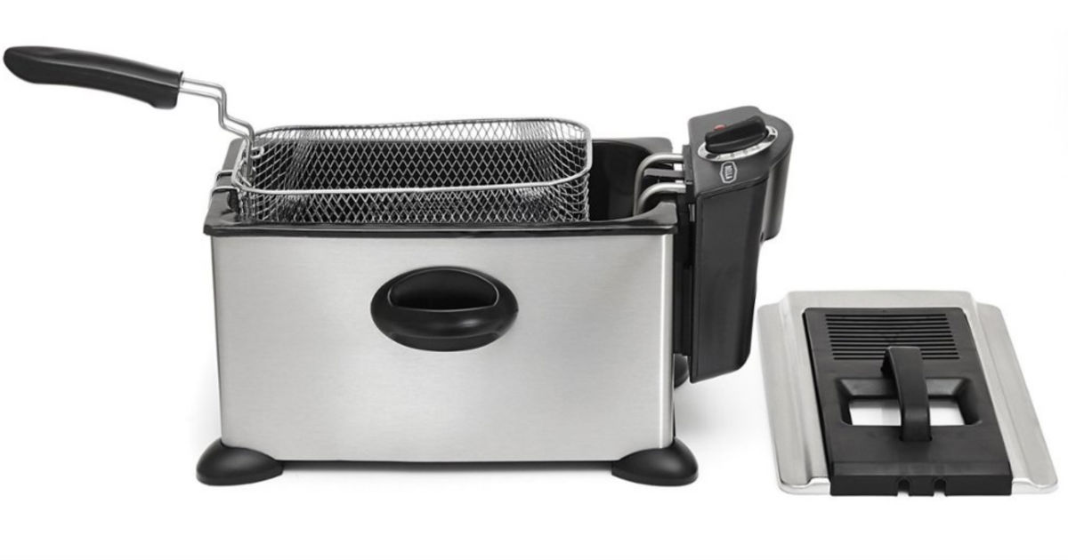 Bella 3.7-Quart Deep Fryer Stainless steel ONLY $19.99 (Reg $60)