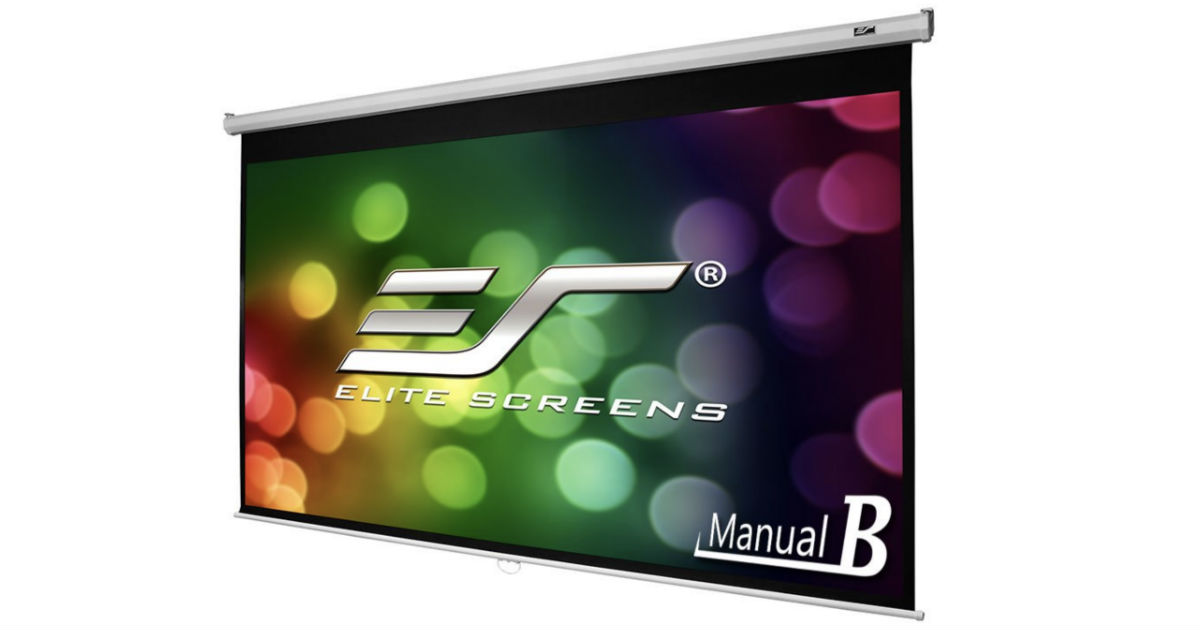 Elite screens. Elite Screens manual b Series 16:9 Pull-down manual Projector Screen. Nobo Wall Screen 240x181.3.