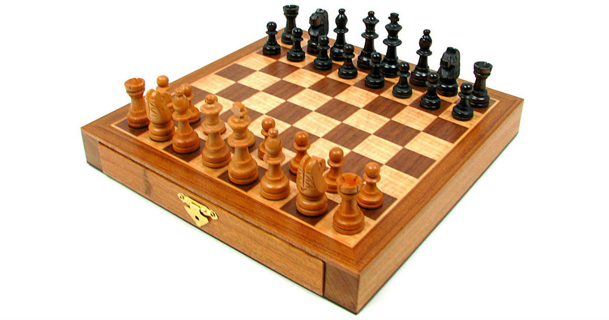Trademark Games Wood Chessmen ONLY $20.67 (Reg. $60)