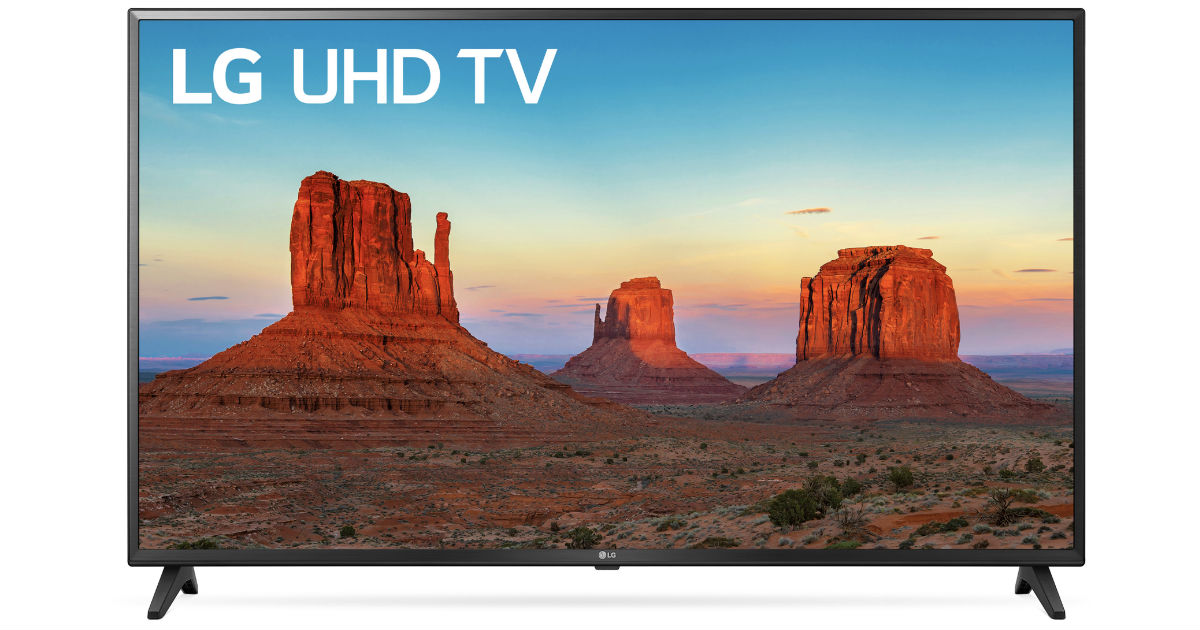 LG 43-In 4K Ultra HD Smart LED TV ONLY $199 Shipped (Reg $349)