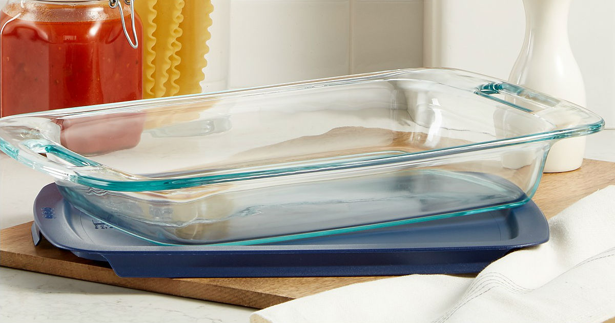 Pyrex Easy Grab 3-Qt Covered Baking Dish ONLY $6.99 (Reg $18)