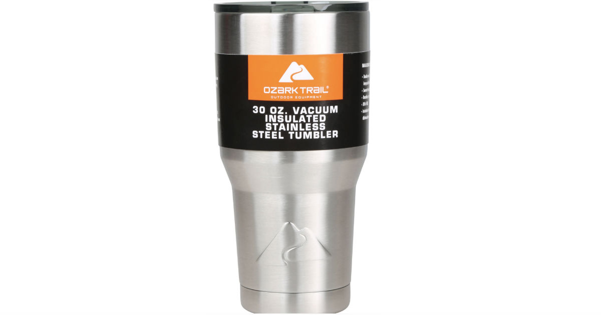 Ozark Trail Vacuum-Sealed Tumbler ONLY $8.74 at Walmart