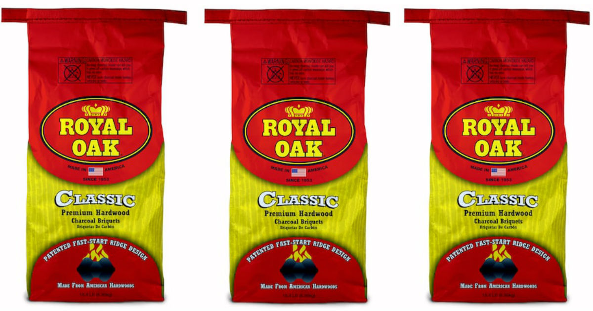 Royal Oak Charcoal Briquets 15.4-Pound Bag ONLY $4 at Lowe's