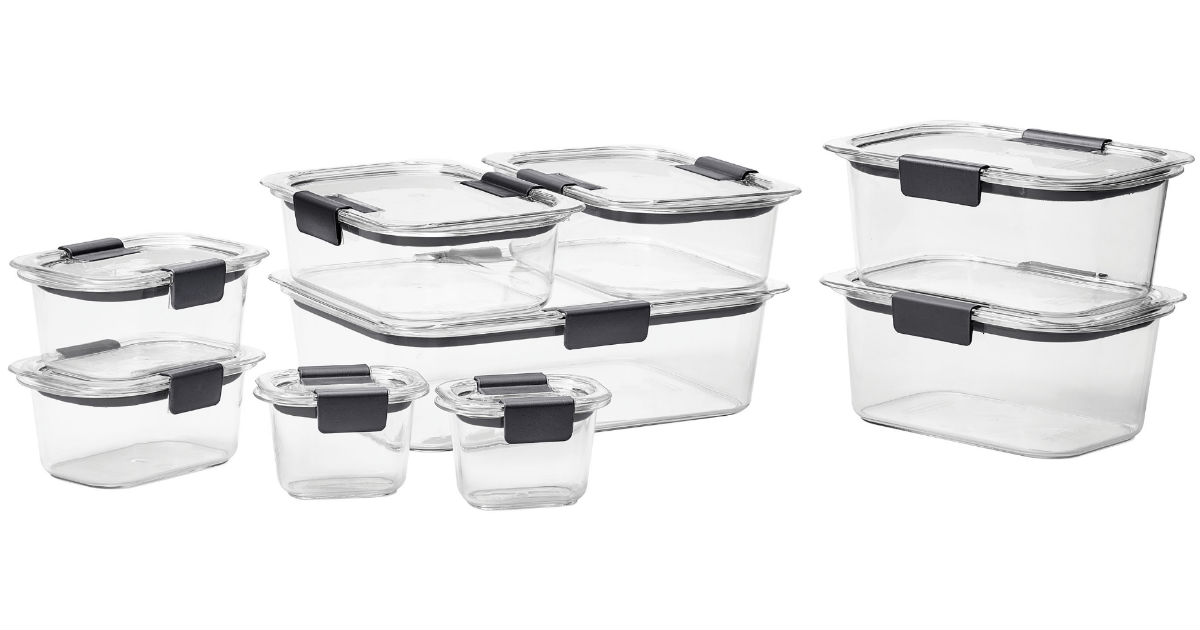 Rubbermaid 18-Piece Food Storage Set ONLY $19.98 (Reg $30)