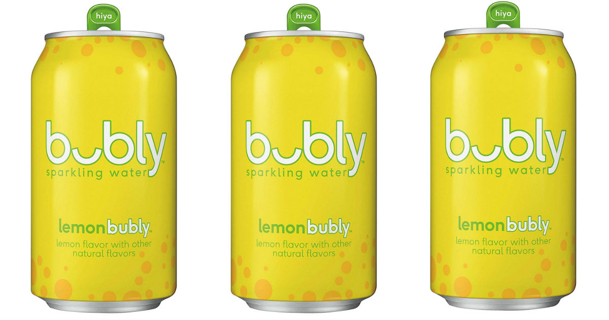 Bubly Sparkling Water Lemon 18-Pack ONLY $5.25 Shipped