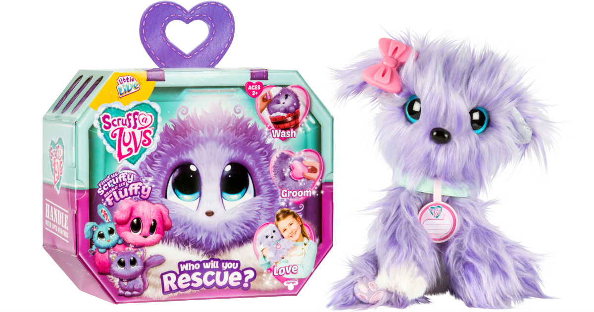 Little Live Scruff-a-Luvs Mystery Rescue Pet ONLY $9.99 (Reg $20)