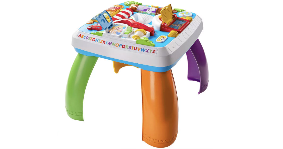 Fisher price around the deals town learning table target