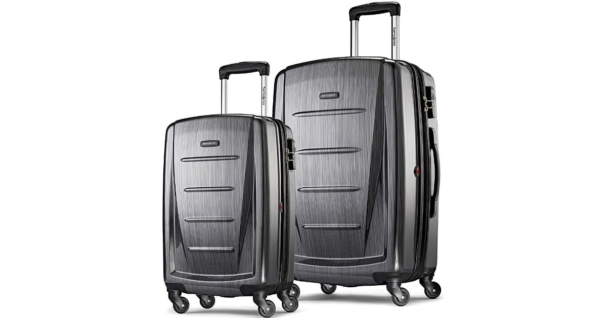 samsonite centric expandable hardside luggage set