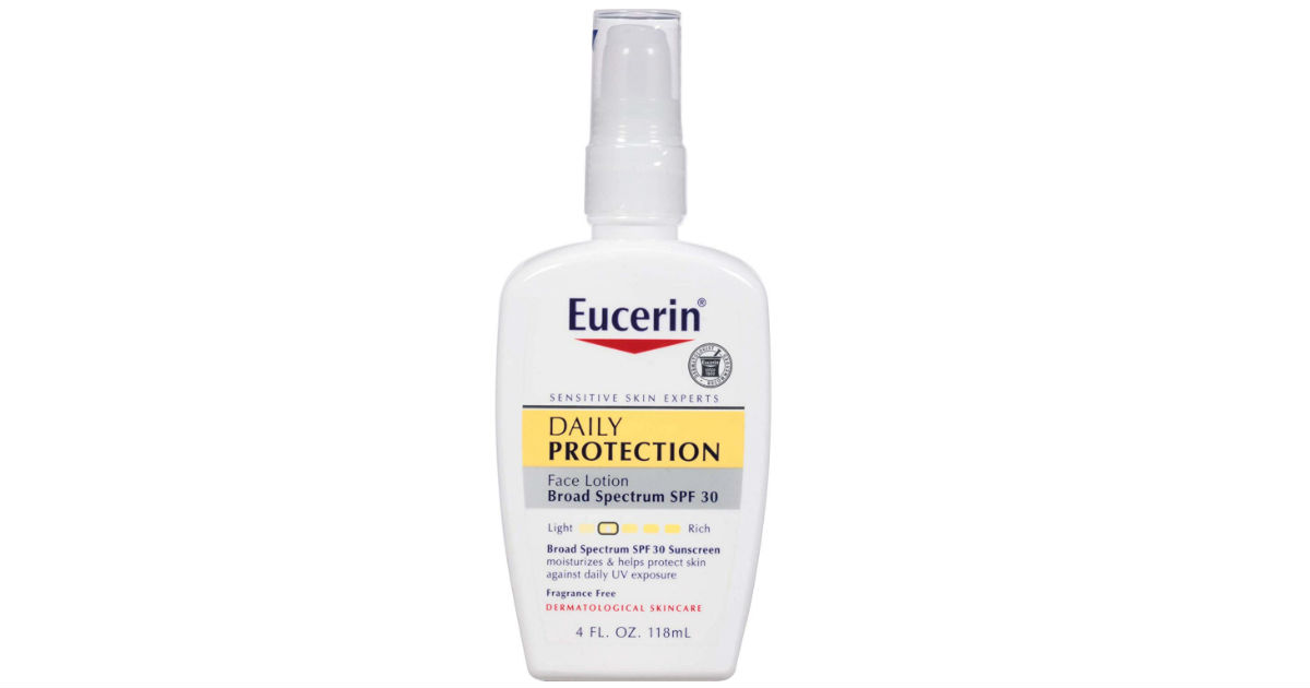 Eucerin Daily Protection Face Lotion ONLY $5.30 Shipped