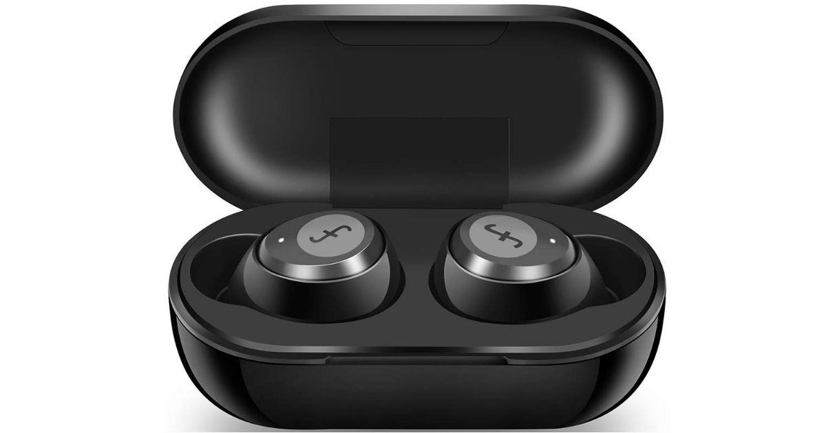 True Wireless Earbuds with Charging Case ONLY $20 (Reg $40)