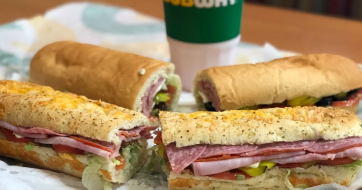 New coupon for BOGO Subway footlong sandwiches