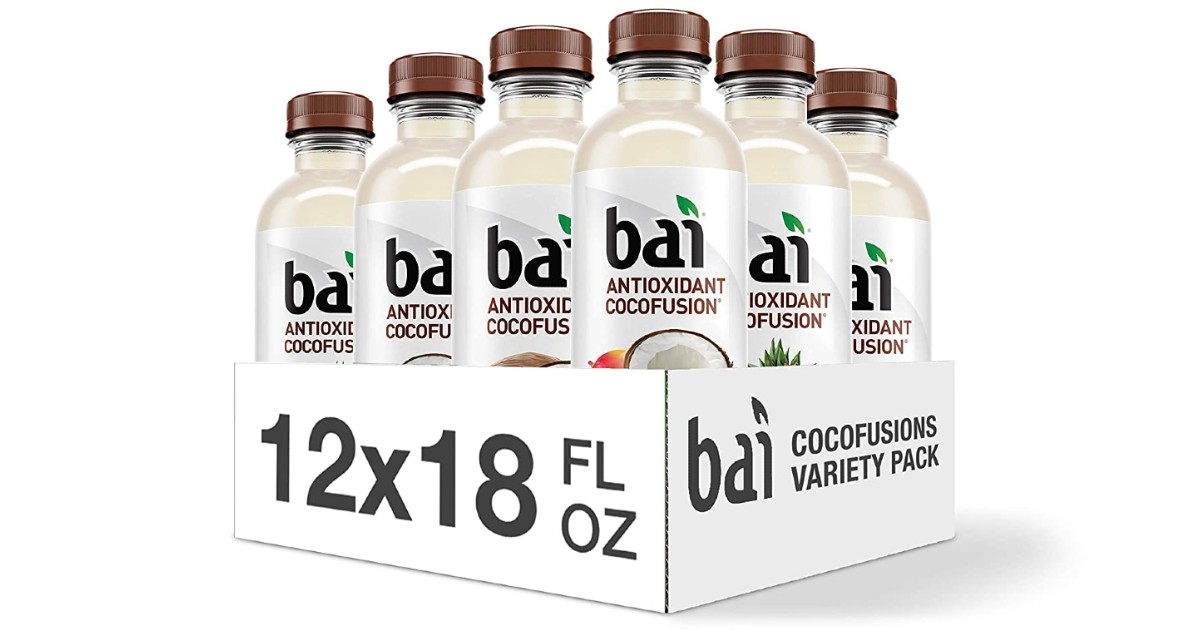 Bai Coconut Flavored Water 12-Pack $9.67 at Amazon