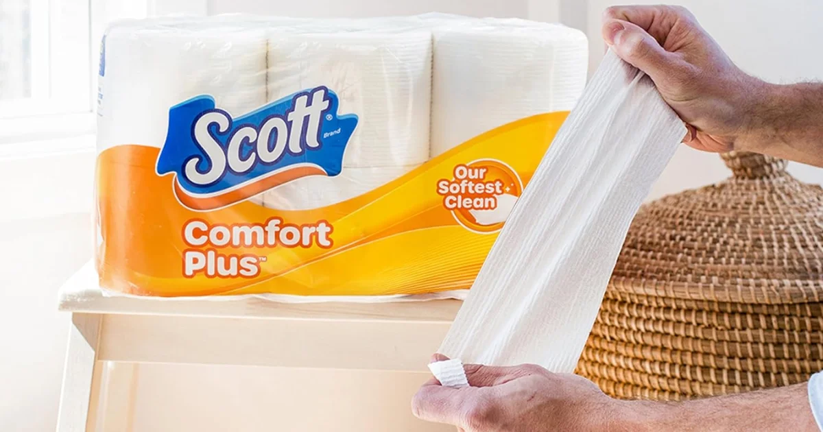 Scott ComfortPlus Toilet Paper on Amazon