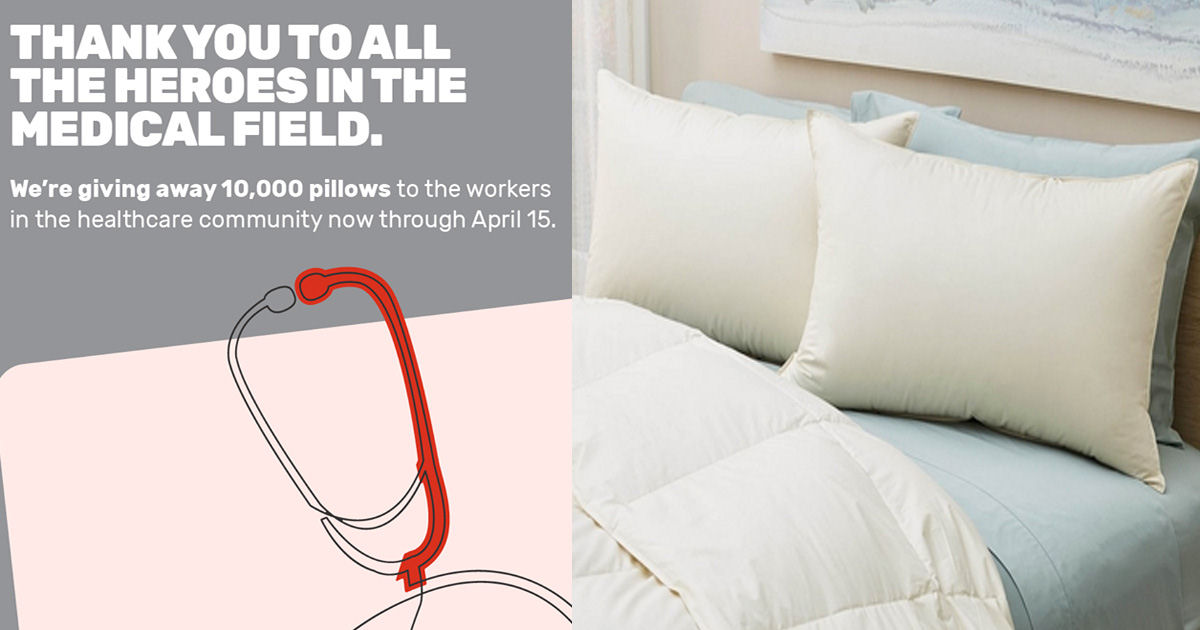 mattress firm giveaway for healthcare workers