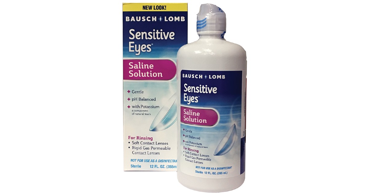 Bausch & Lomb Sensitive Eyes Saline 2-Pack ONLY $4.74 Shipped