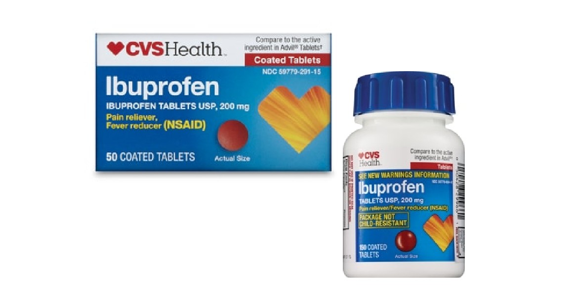 FREE CVS Health Ibuprofen Today Only! Free Stuff & Freebies