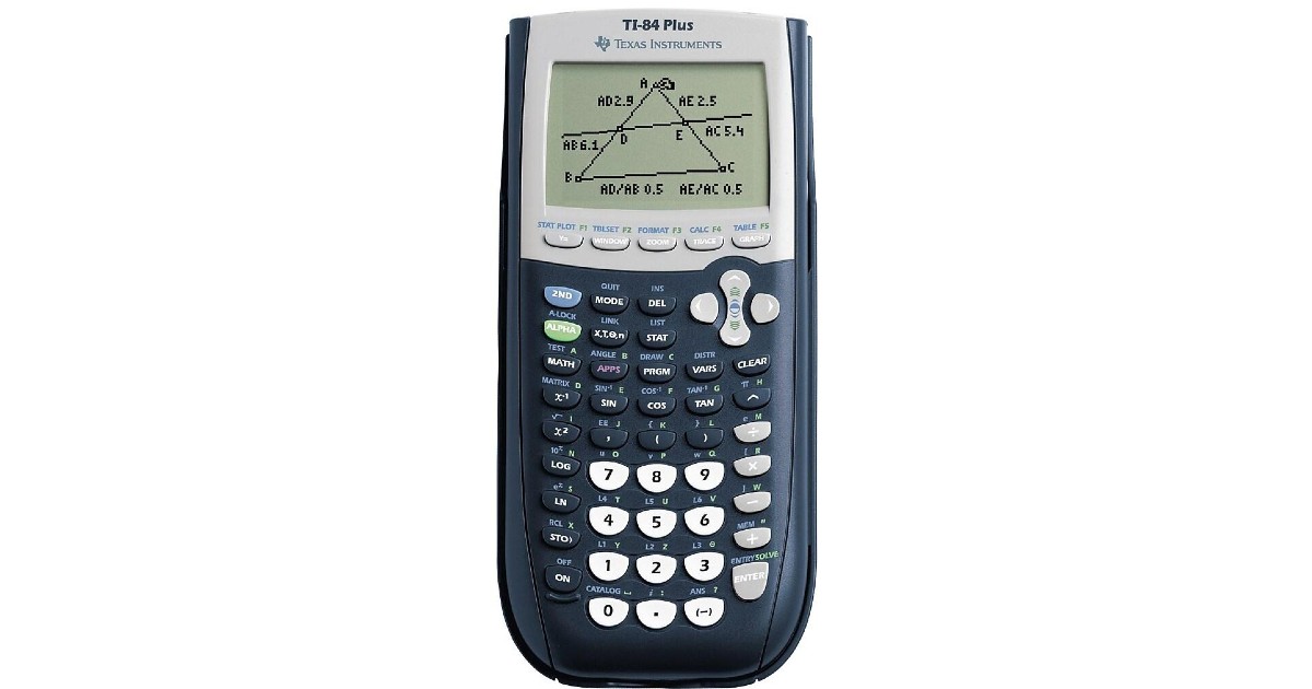 Texas Instruments TI-84 Plus Calculator ONLY $88 (Reg $116)