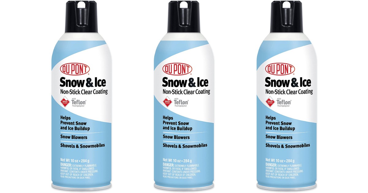 DuPont Teflon Snow and Ice Repellant Only $4.23 (Reg $9) - Daily