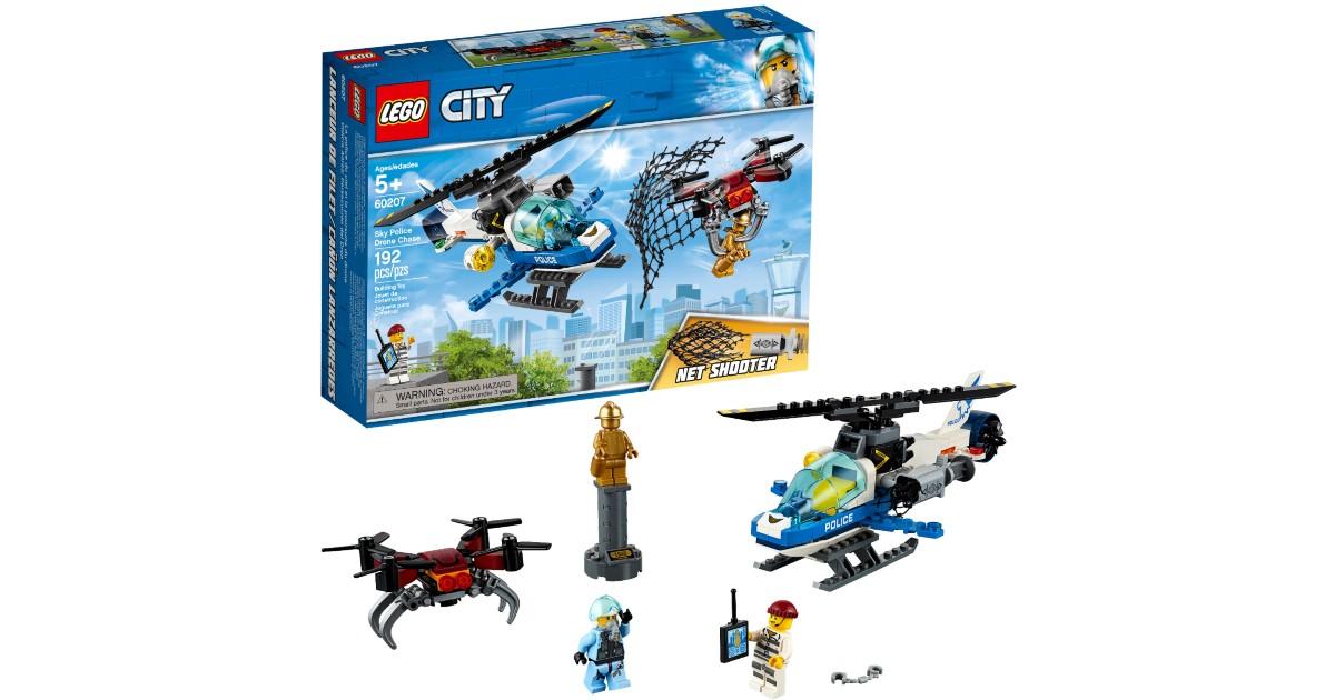 LEGO City Sky Police Drone Chase ONLY $17.99 (Reg $30)