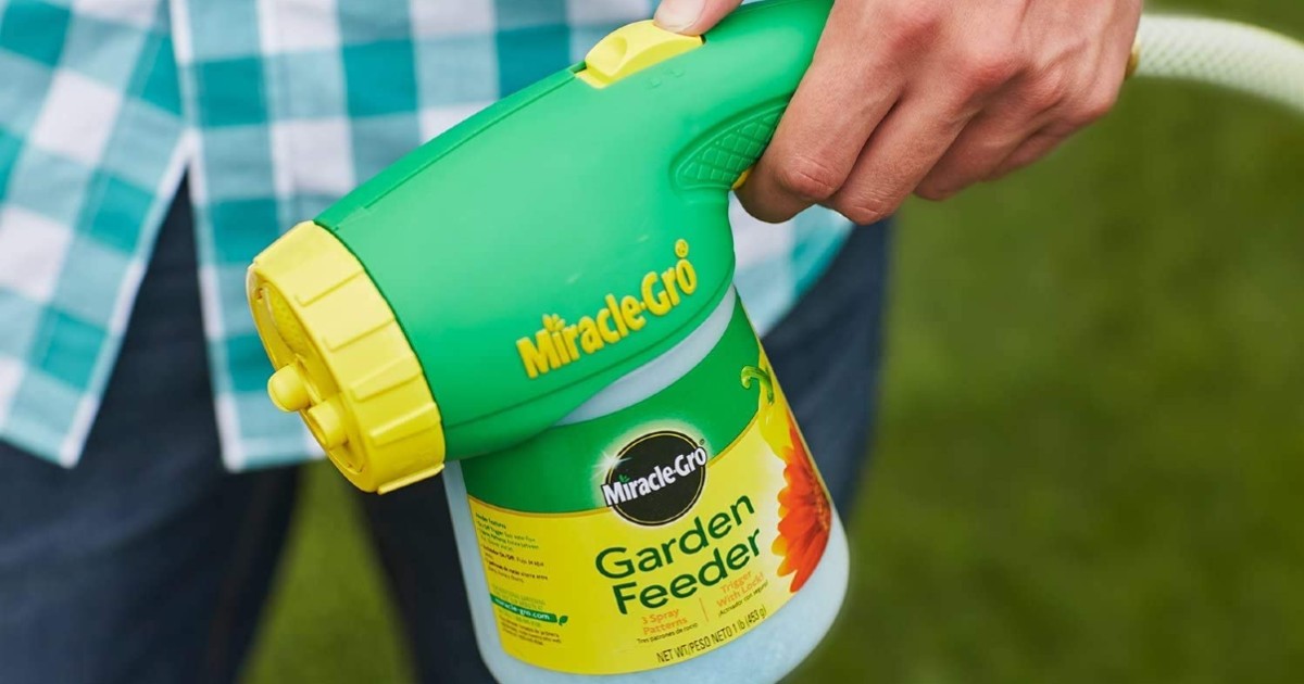 Miracle-Gro Garden Feeder ONLY $9.60 (Reg $17) - Daily Deals & Coupons