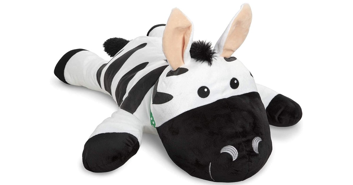 Melissa & Doug Cuddle Zebra J ONLY $12.50 (Reg $25)