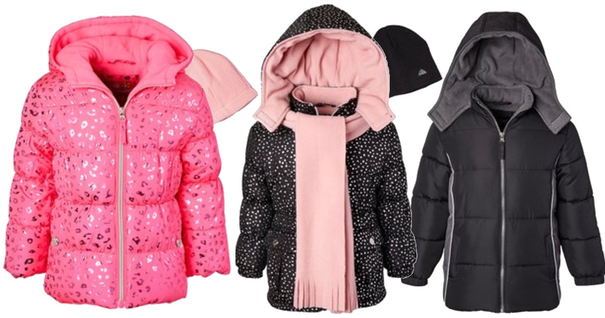Puffer Coat & Beanie Sets ONLY $16.99 (Reg $70) - Daily Deals & Coupons